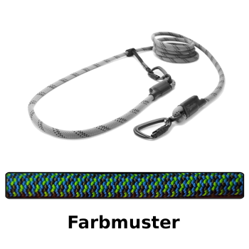 Preview: EASYLONG Hundeleine TWIST - L - 3,5m - alternativ türkis